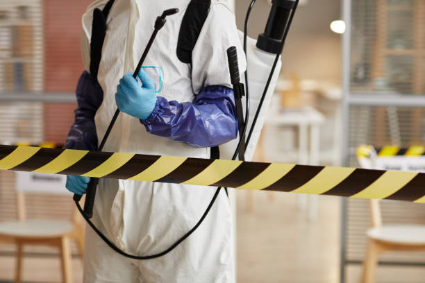 Professional Odor Removal technician working in Hebron, NE